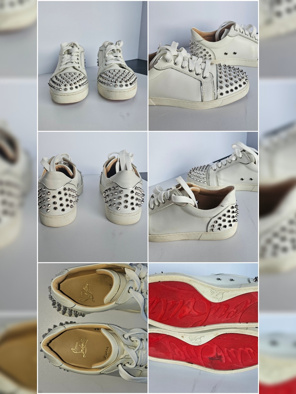 Christian Louboutin Spiked Sneakers *Authentic*